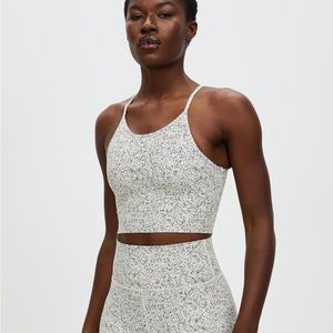 All Fenix Speckle Cream Sports Bra